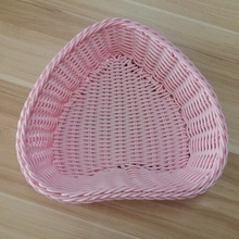 PP Woven Rattan Snack Basket