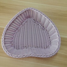 PP Woven Rattan Snack Basket