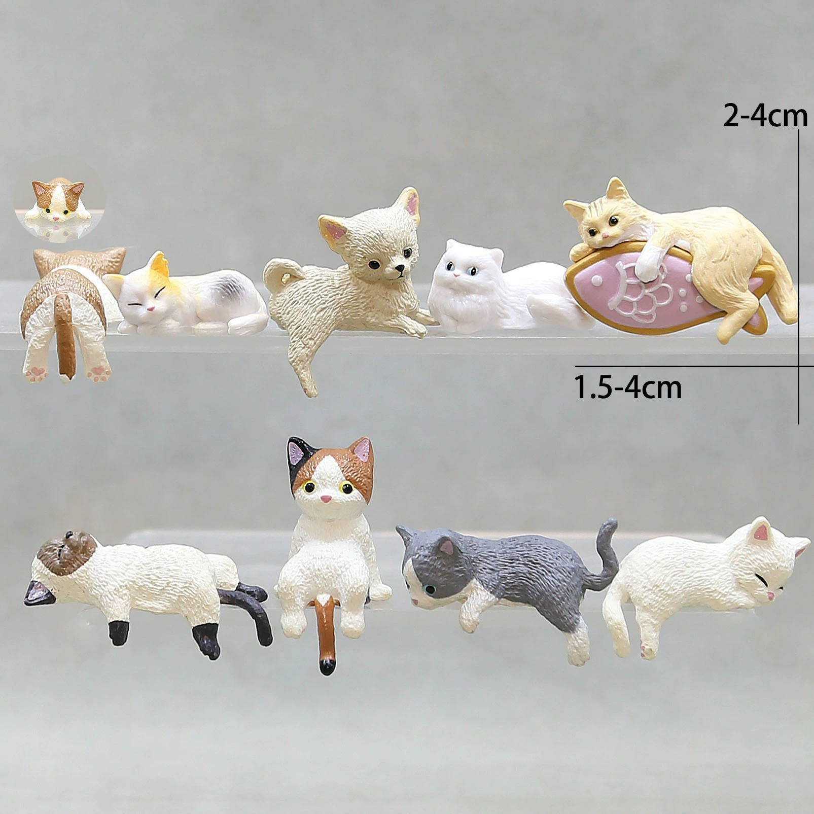Cat Shaped Cup Lid Ornament