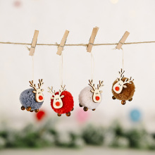 Felt Reindeer Christmas Ornament