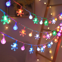 Solar Powered LED Star String Lights
