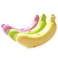 Plastic Banana-Shaped Fruit Storage Box