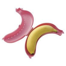 Plastic Banana-Shaped Fruit Storage Box
