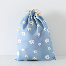 Cotton Drawstring Travel Storage Bag