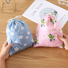 Cotton Drawstring Travel Storage Bag