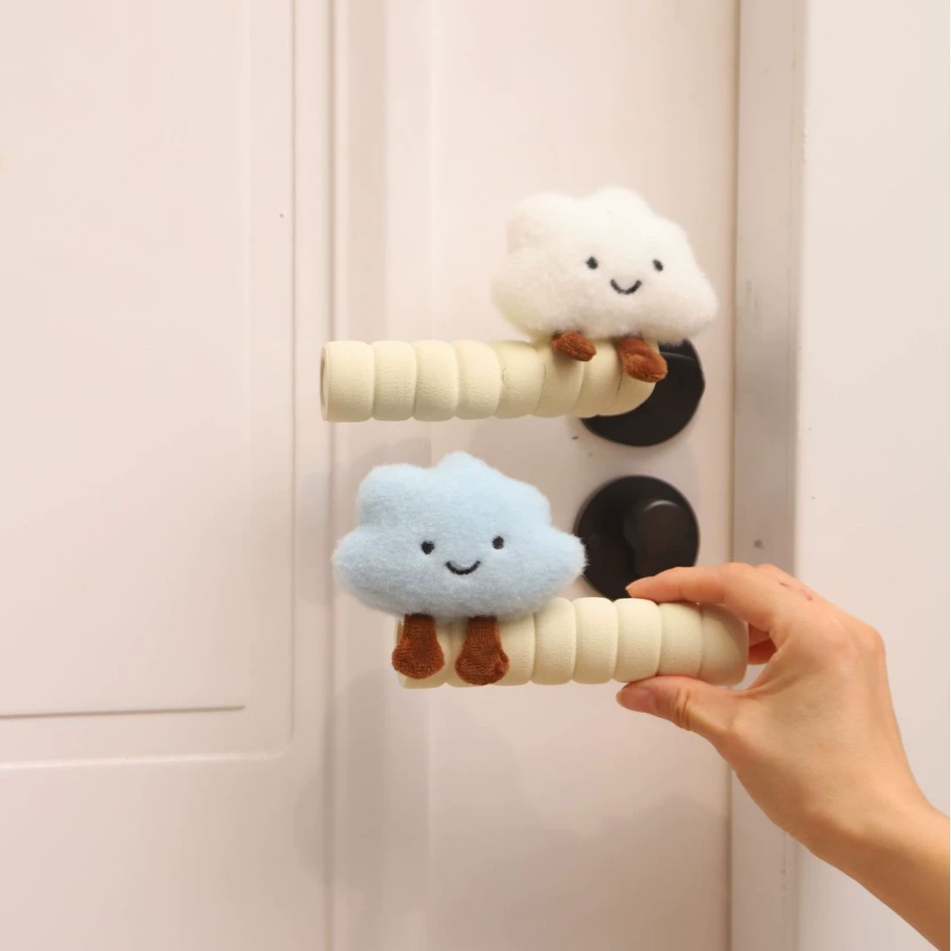 Anti-Static Cloud Door Knob Cover