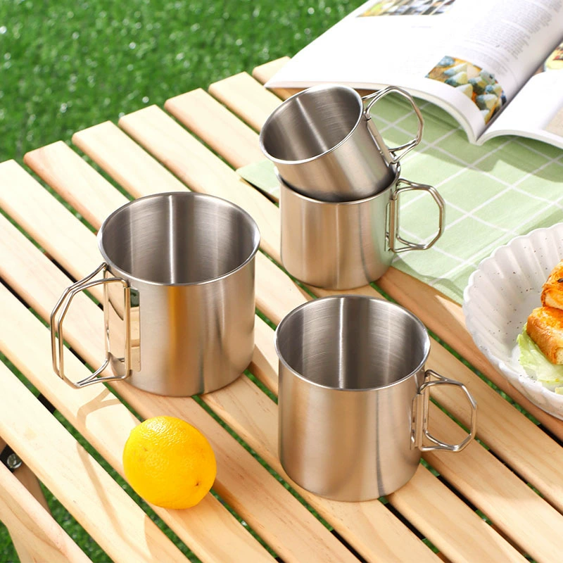 Stainless Steel Folding Coffee Mug
