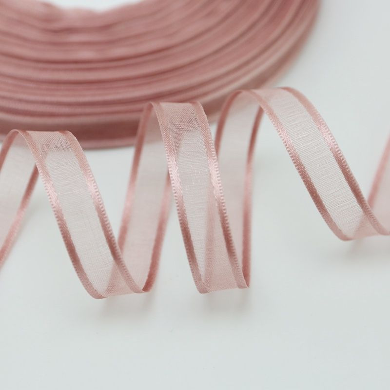 10mm Snow Gauze Ribbon Roll