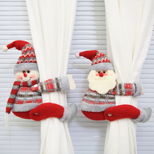 Christmas Cartoon Doll Curtain Ring