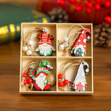 12-Pack Wooden Christmas Ornament Box Set