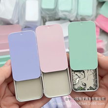 Macaron Slide Tin Storage Box