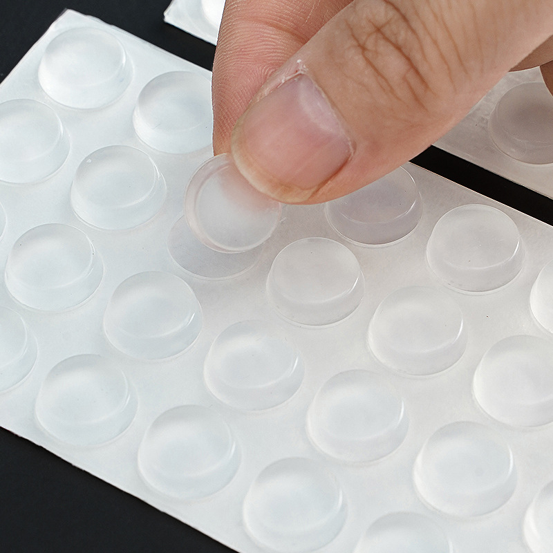 Transparent Silicone Cabinet Door Bumper Pads
