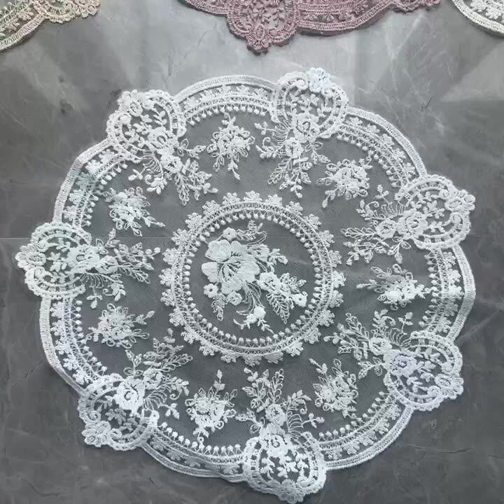 33cm Round Lace Placemat