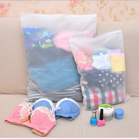 Waterproof Translucent Travel Clothes Organizer Set