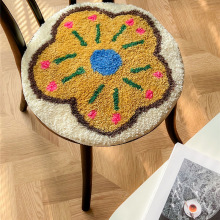 Thick Flocked Tufted Sofa Cushion