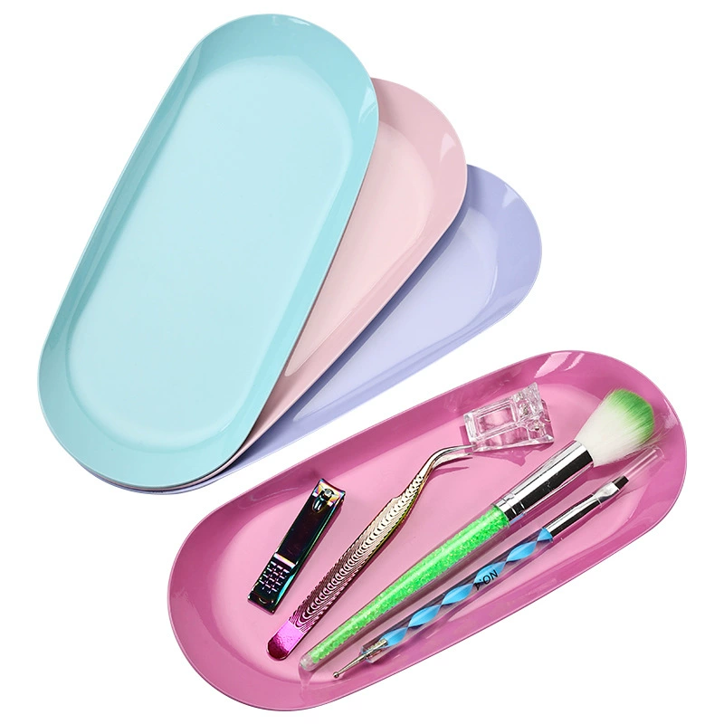 Oval Stainless Steel Jewelry Storage Tray