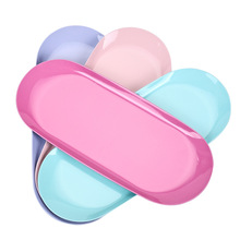 Oval Stainless Steel Jewelry Storage Tray