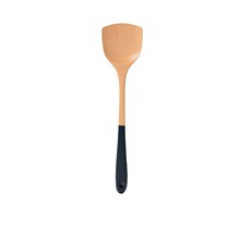 Beech Wood Half-Painted Handle Spatula