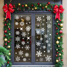 Small Snowflake Static Window Cling