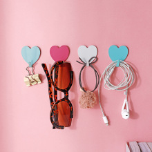 Pink Heart Stainless Steel Hook