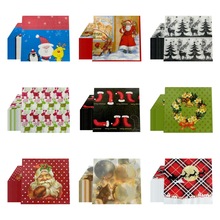 Christmas Print Pattern Disposable Napkins