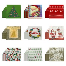 Christmas Print Pattern Disposable Napkins