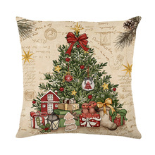 Polyester Christmas Pillowcase Without Core