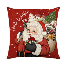 Polyester Christmas Pillowcase Without Core