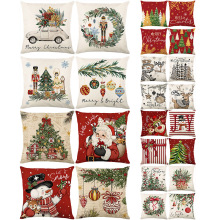 Polyester Christmas Pillowcase Without Core