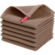 Pure Cotton Honeycomb Thickened Dish Towel