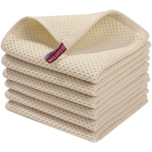 Pure Cotton Honeycomb Thickened Dish Towel