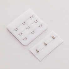 Stainless Steel Three-Row Three-Hook Bra Closure Set