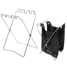 Foldable Outdoor Garbage Bag Holder Rack