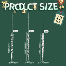 Acrylic Simulated Icicle Pendant