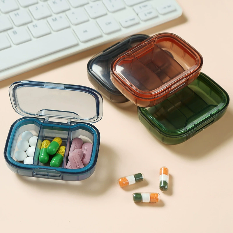 3-Compartment Portable Mini Pill Box
