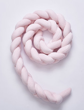 Danish Weave Long Strip Knot Ball Pillow