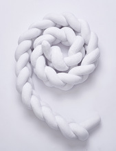 Danish Weave Long Strip Knot Ball Pillow