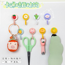 Plastic Cartoon Fruit Wall Hooks
