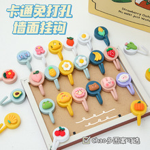 Plastic Cartoon Fruit Wall Hooks