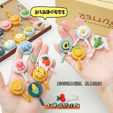 Plastic Cartoon Fruit Wall Hooks