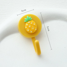 Plastic Cartoon Fruit Wall Hooks