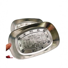 American Tinplate Stainless Steel Snack Plate