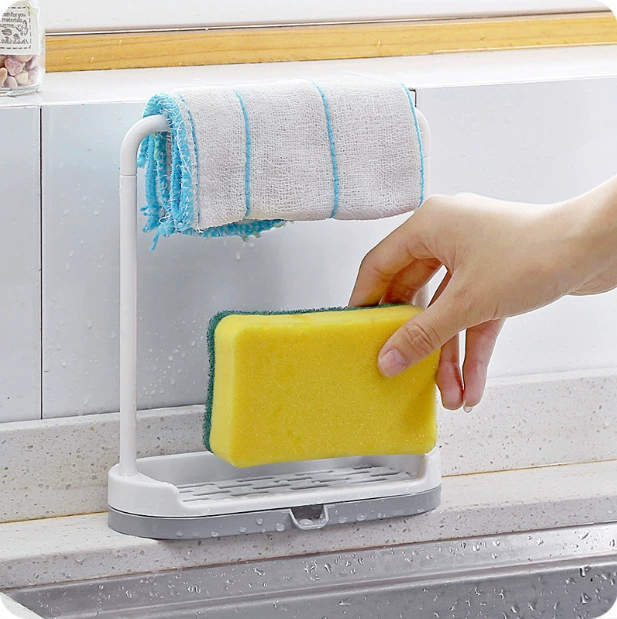 No-Drill Countertop Towel Rack