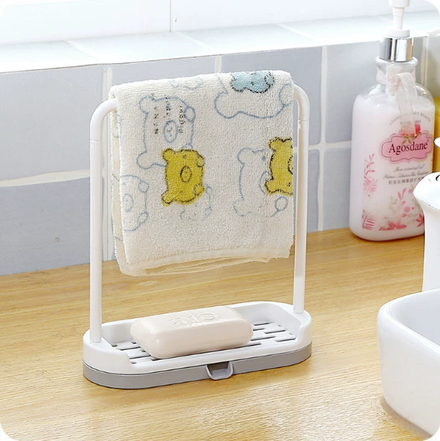 No-Drill Countertop Towel Rack