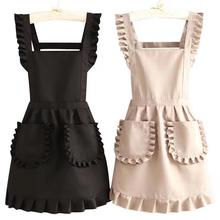 Women's Anti-Stain Logo Print Waist Apron