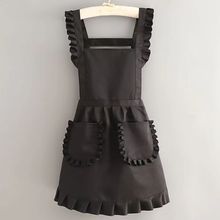Women's Anti-Stain Logo Print Waist Apron