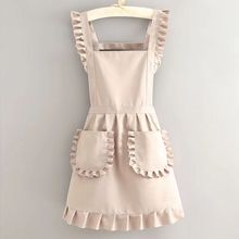 Women's Anti-Stain Logo Print Waist Apron