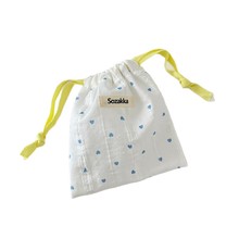 Ins Style Printed Heart Storage Bag