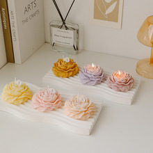 Peony Scented Handmade Ornament Candle