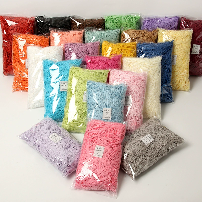 Multi-Gram Colored Shredded Paper
